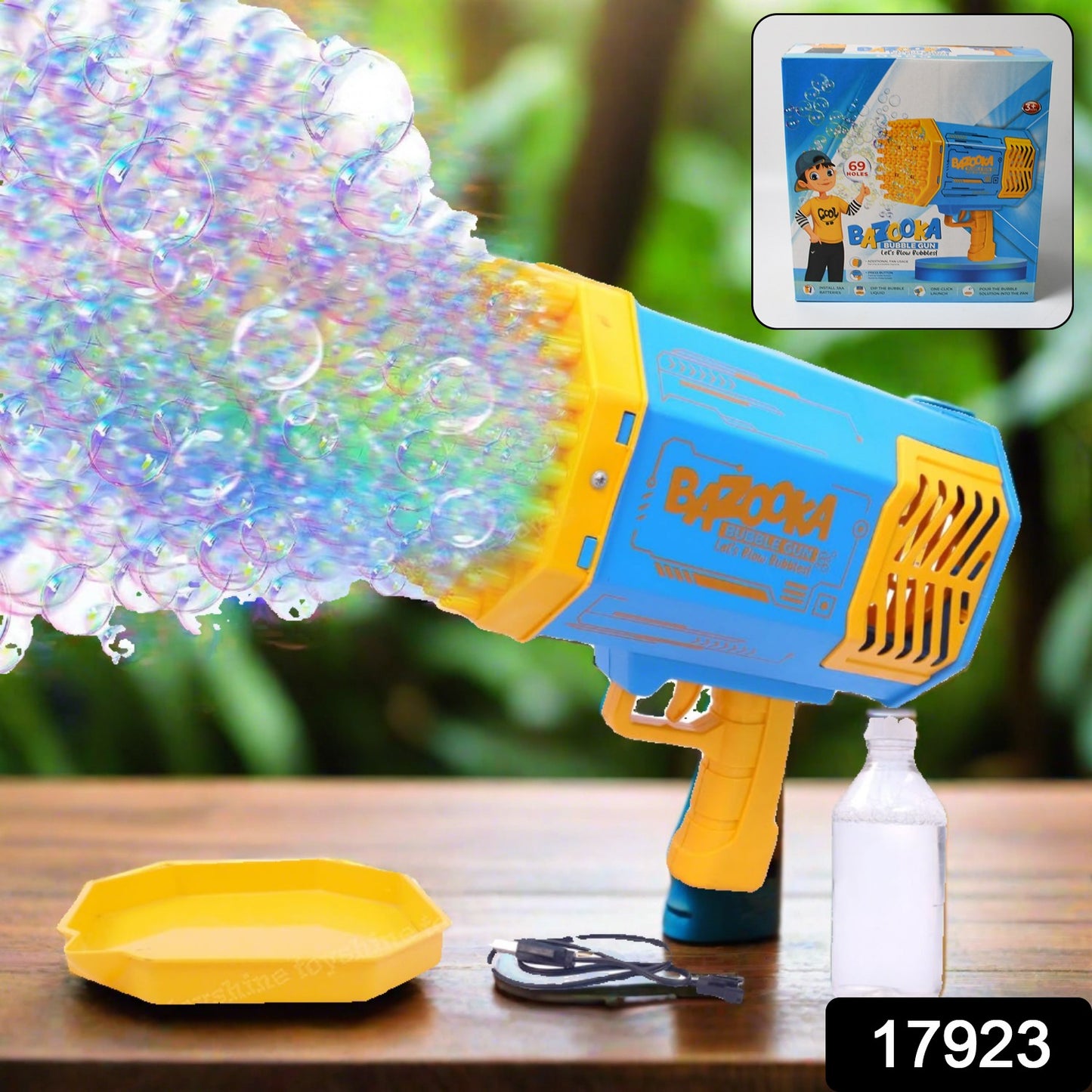 69 Holes Bubble Gun Toys For Kids