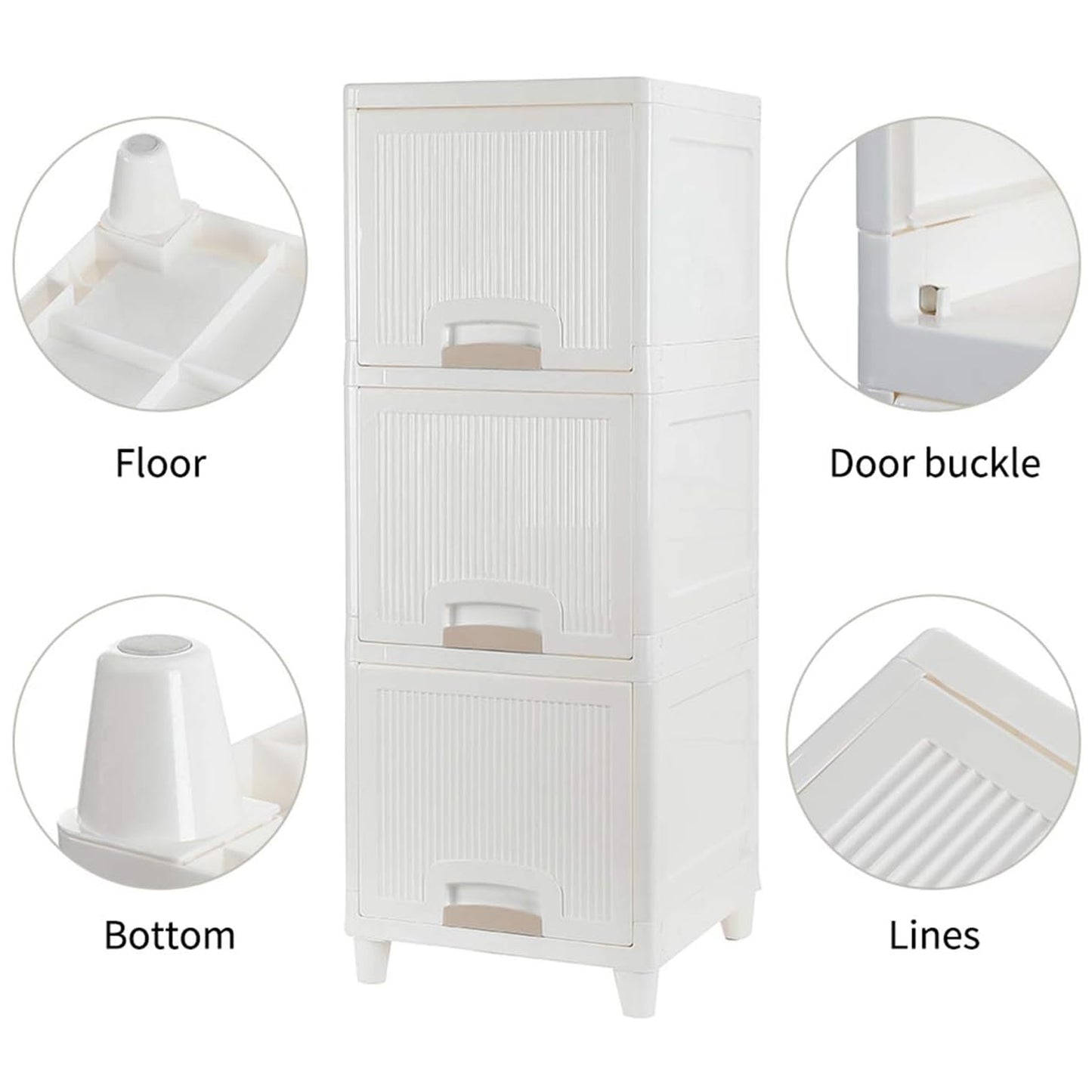 Multipurpose Storage Cabinet Storage (3layer)