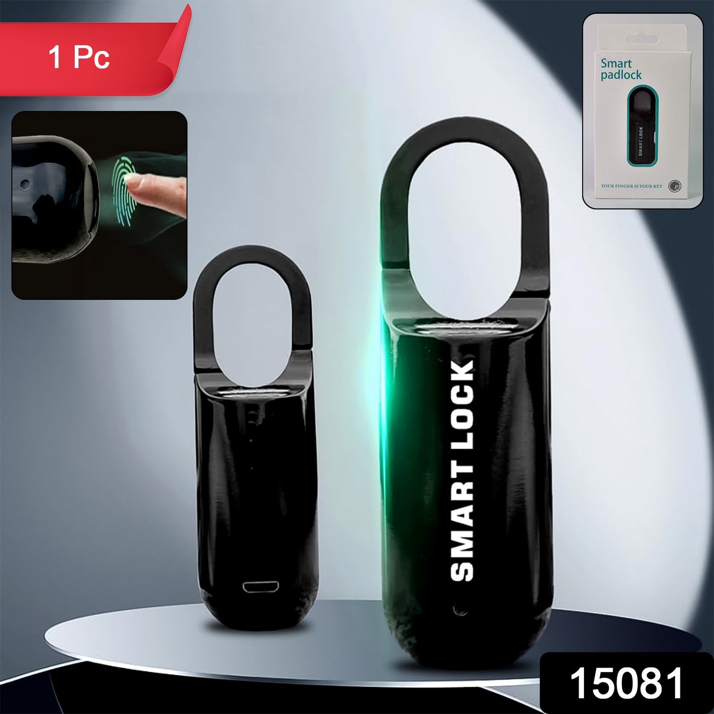Smart Fingerprint Padlock For Locker
