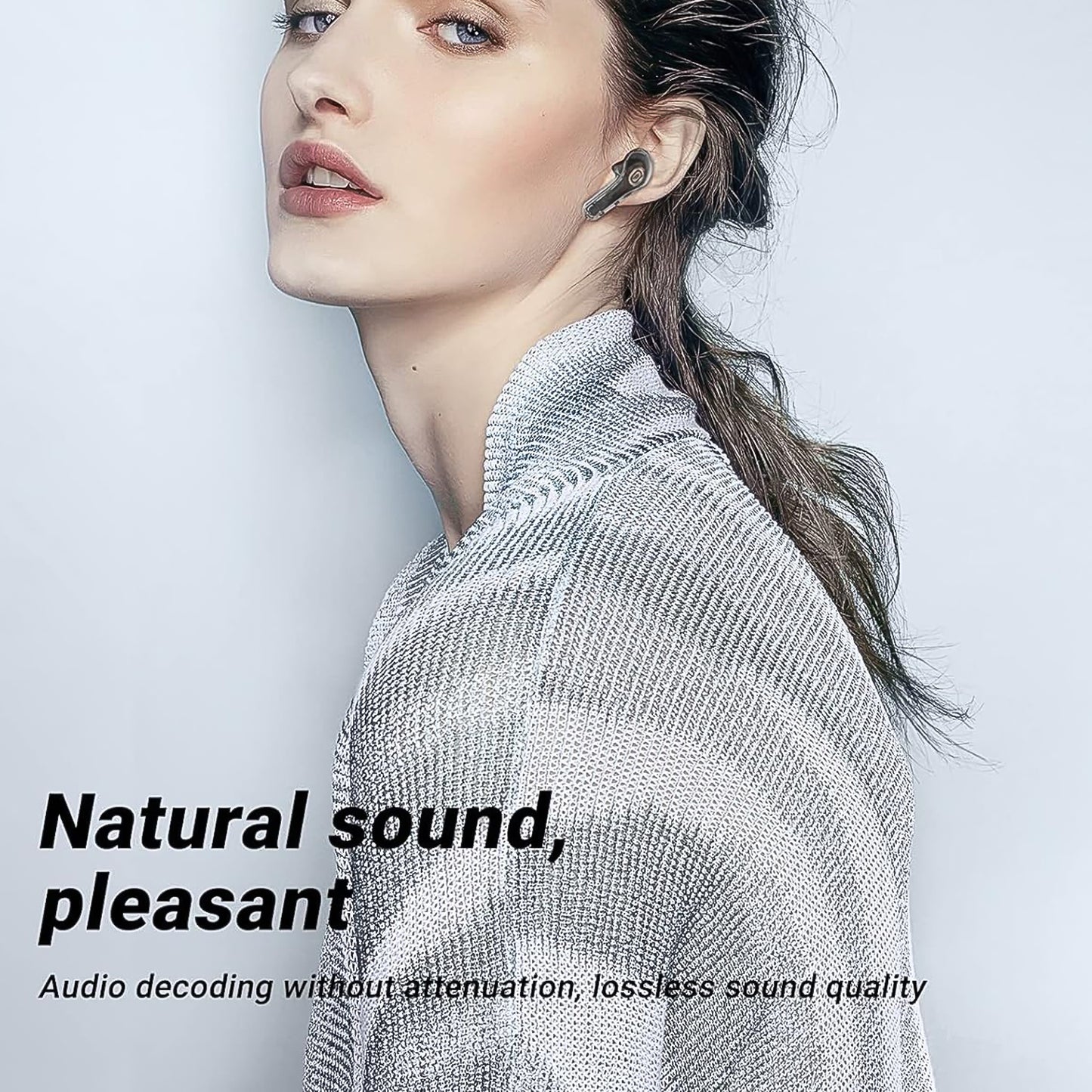 Wireless Bluetooth 5.3 In-ear With Microphones 200mah Battery