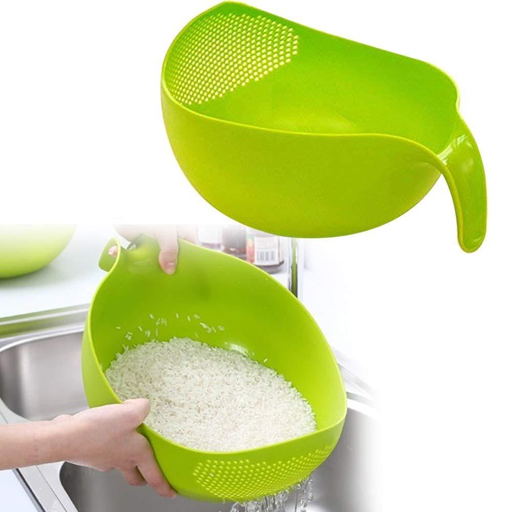 Plastic Rice Bowlfood Strainer (Set Of 3pcs)