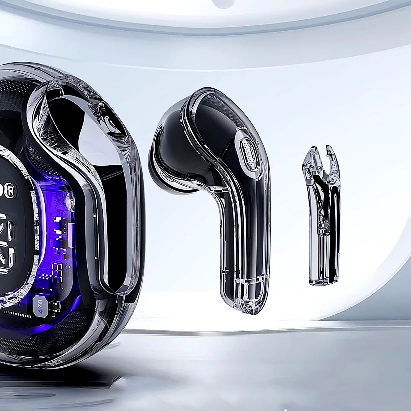 Wireless Bluetooth 5.3 In-ear With Microphones 200mah Battery