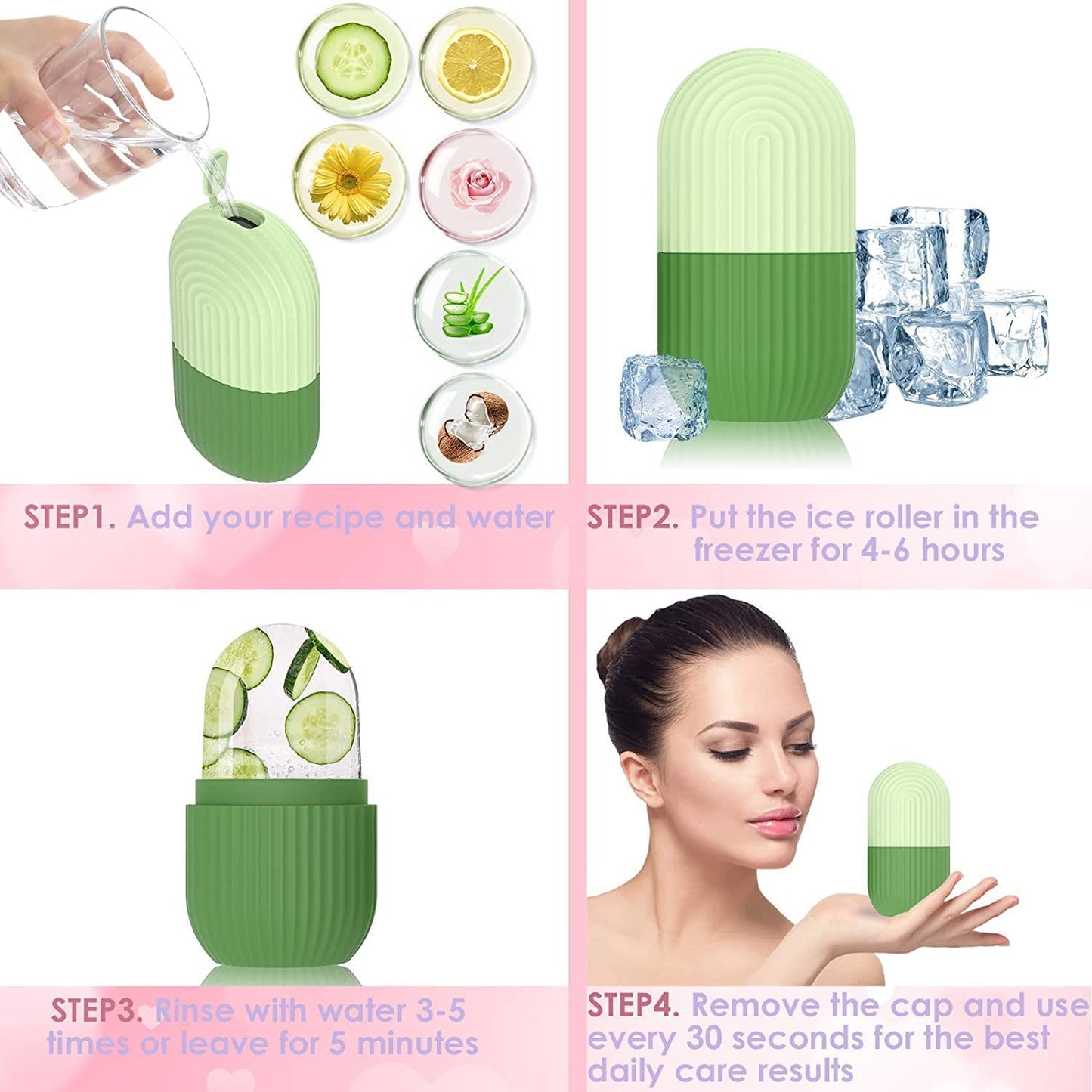 Beauty Ice Roller For Face Massager