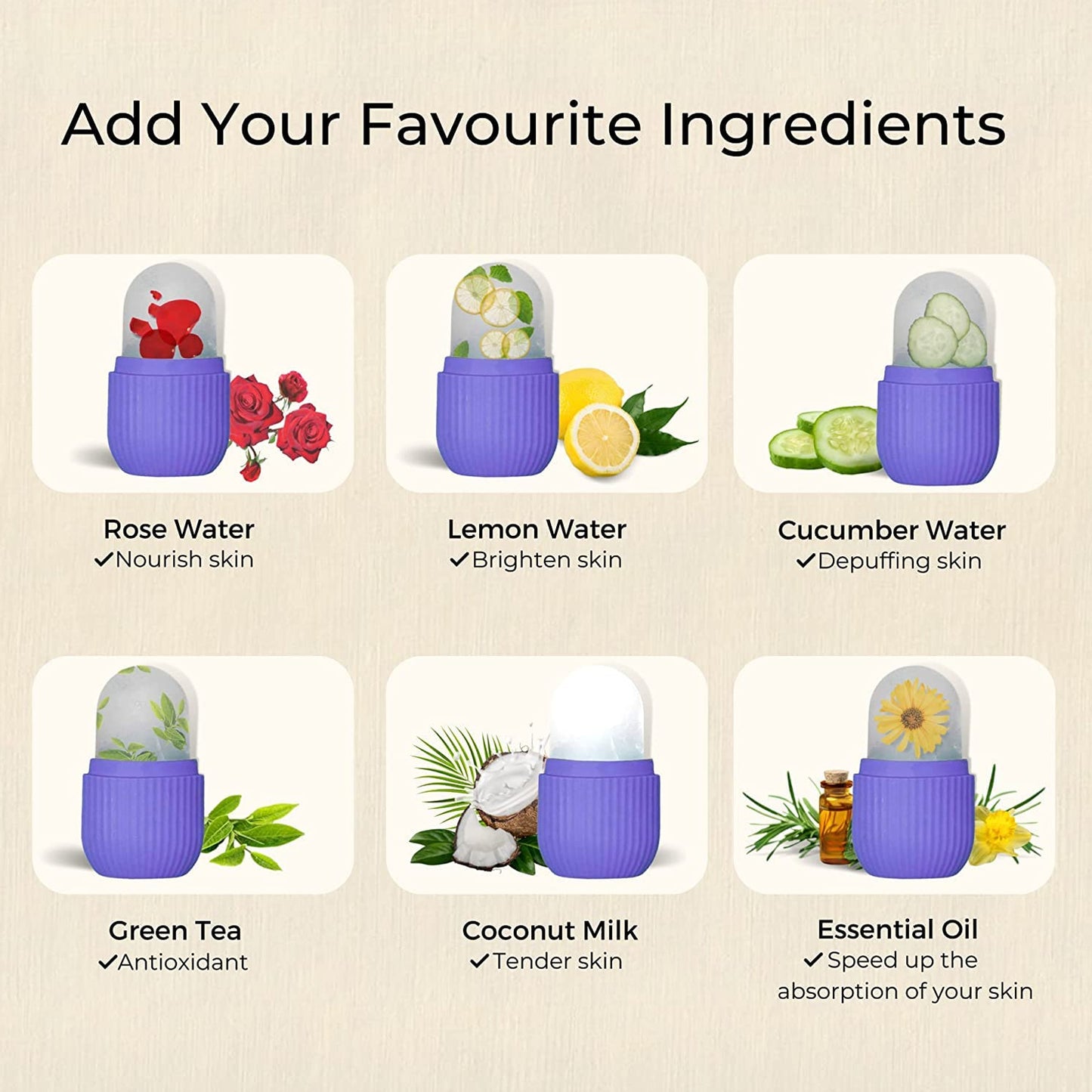 Beauty Ice Roller For Face Massager